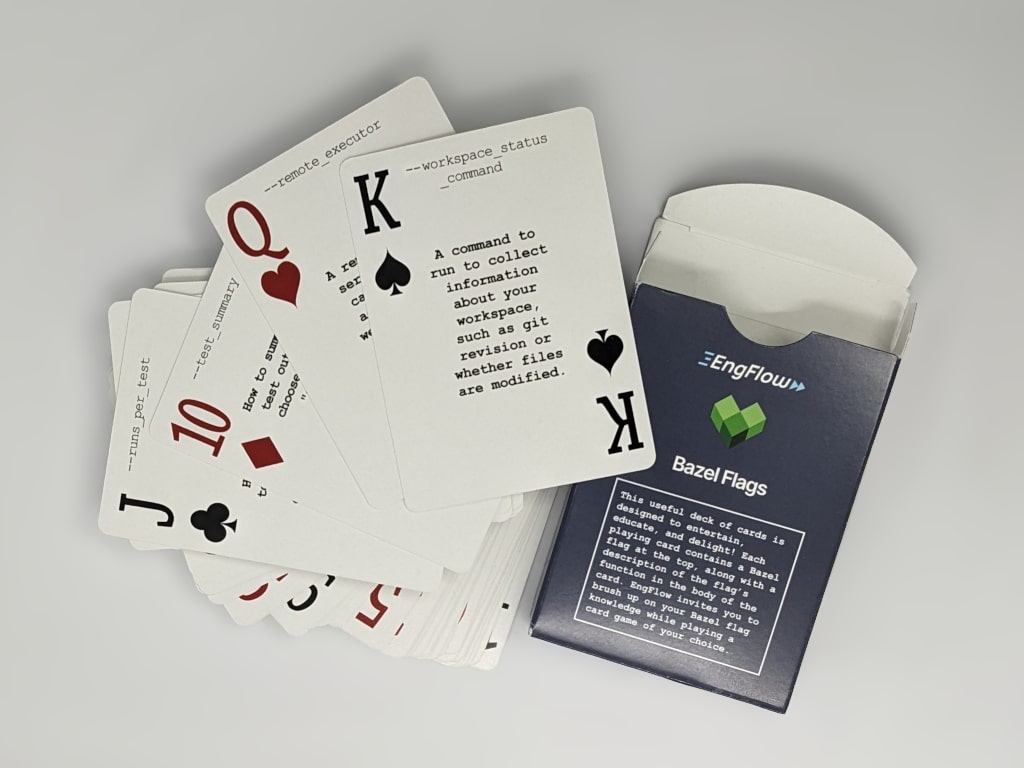 EngFlow Bazel playing cards