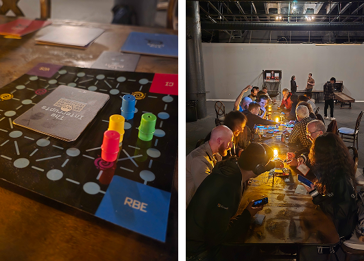 Cluezel at Game Night