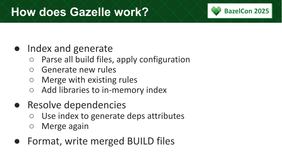 Slide: How does Gazelle work?