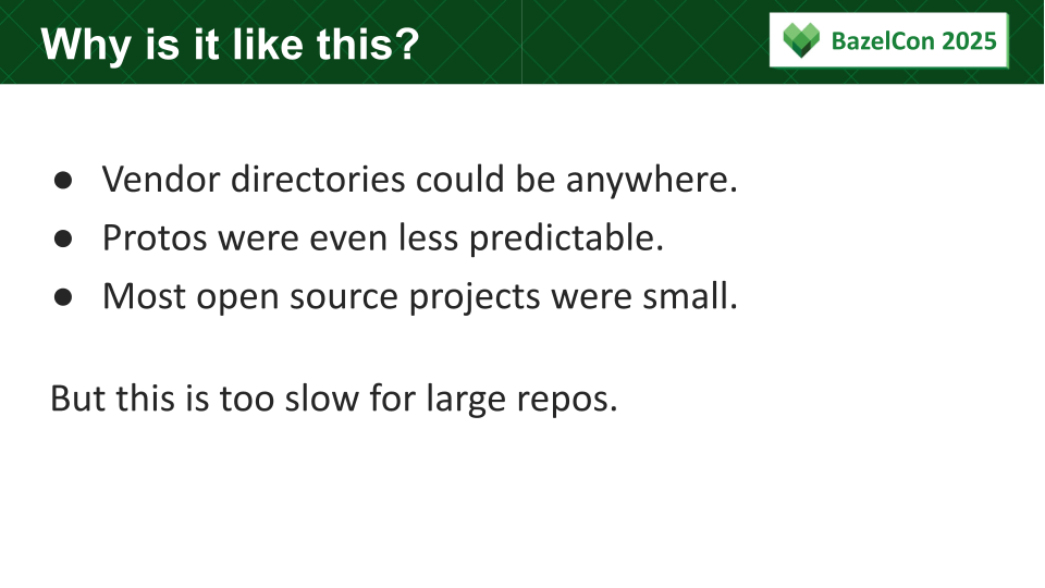 Slide: Why is it like this?